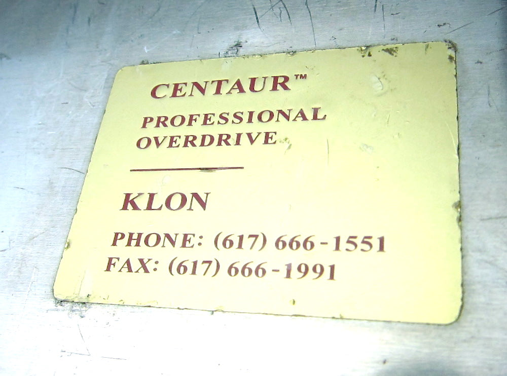 Klon CENTAUR Gold Case Long Tail