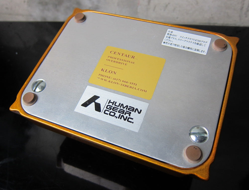 Klon Centaur Gold Case