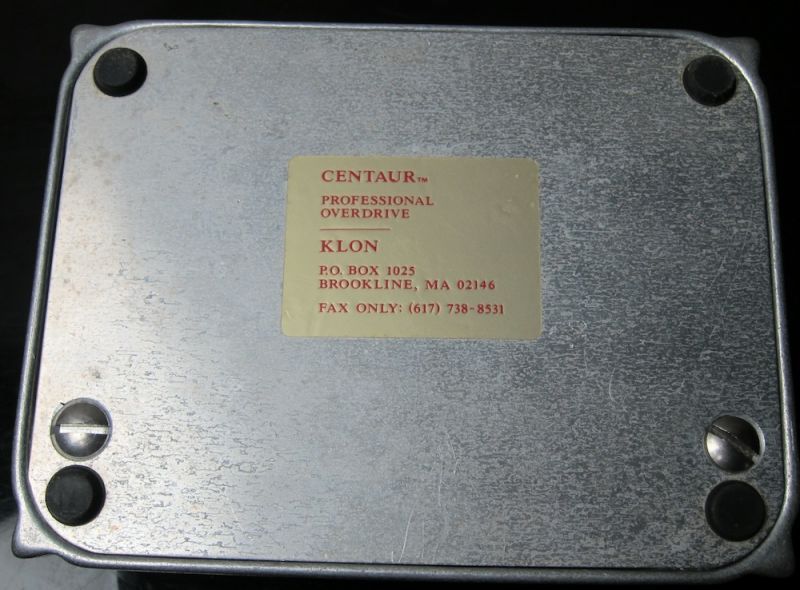 KLON CENTAUR Silver Case Long Tail