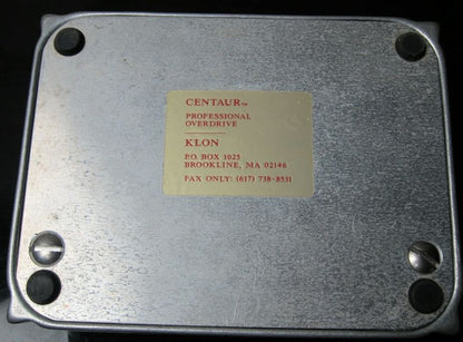 KLON CENTAUR Silver Case Long Tail