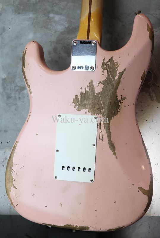 Fender Custom Shop 1957 Stratocaster SSH Relic Shell Pink