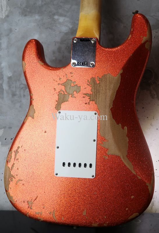 Fender Custom Shop 1962 Stratocaster SSH Heavy Relic / Trance Orange