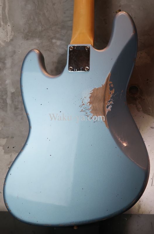 Fender Custom Shop '60 Jazz Bass Relic / Ice Blue Metallic