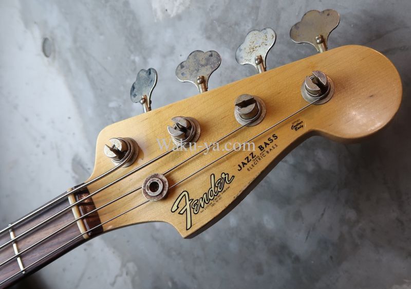 Fender Custom Shop '60 Jazz Bass Relic / Aged Vintage White