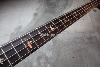 Vntage Paul Reed Smith 4 String Curly Bass 1988 / Cherry Sunburst