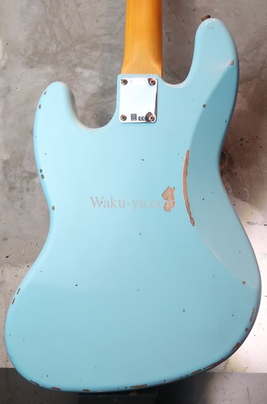 Fender USA Custom Shop '64s Jazz-Bass / Relic / Daphne Blue
