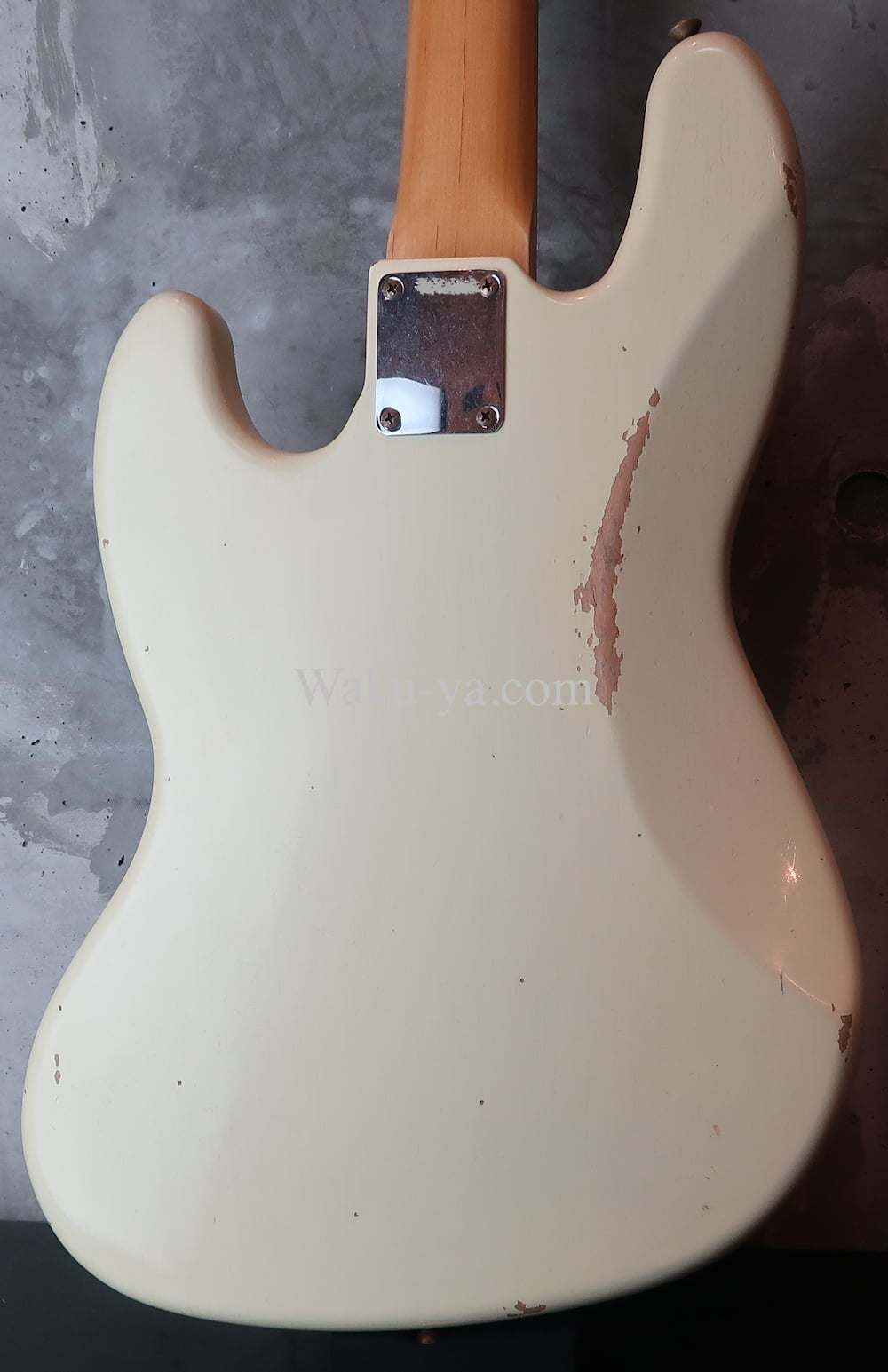 Fender Custom Shop '60 Jazz Bass Relic / Aged Vintage White