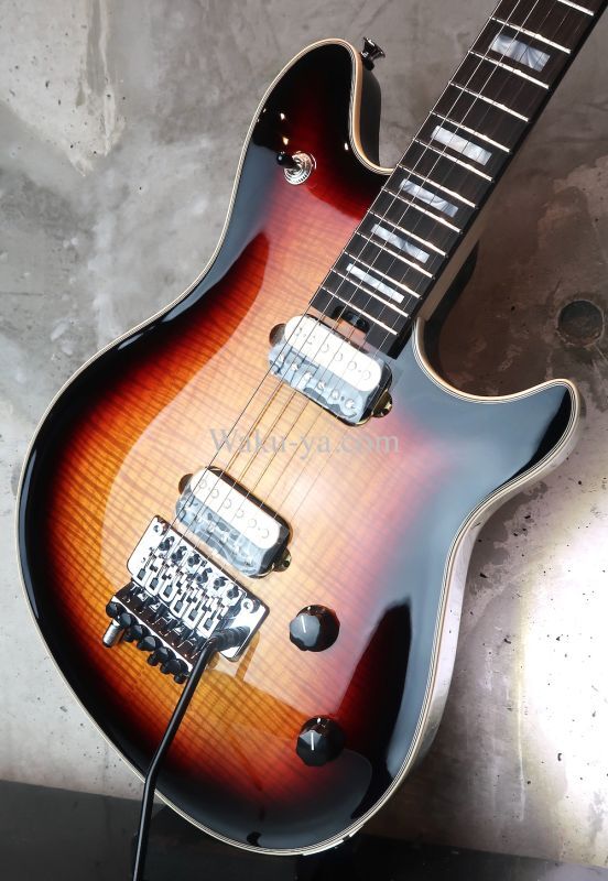 EVH Wolfgang "5A" Flamed Maple Top 3-Color Sunburst