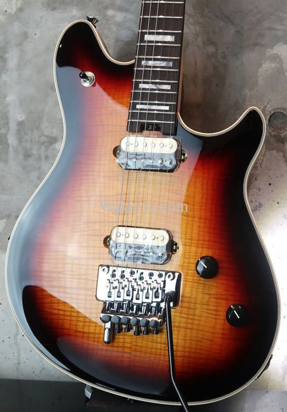 EVH Wolfgang "5A" Flamed Maple Top 3-Color Sunburst