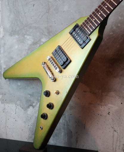 Gibson USA Flying V '84 Green Burst