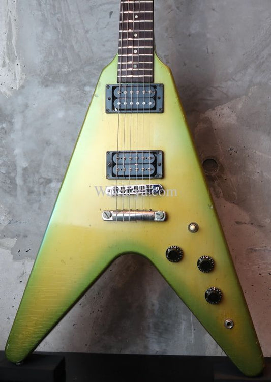 Gibson USA Flying V '84 Green Burst