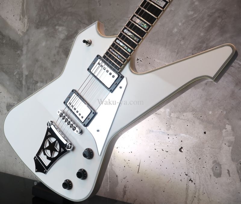 Washburn PS2000 White Paul Stanley Signature Model