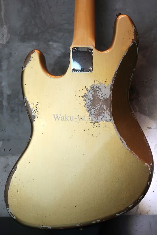 Fender Custom Shop '60s Jazz Bass Relic / Aztec Gold