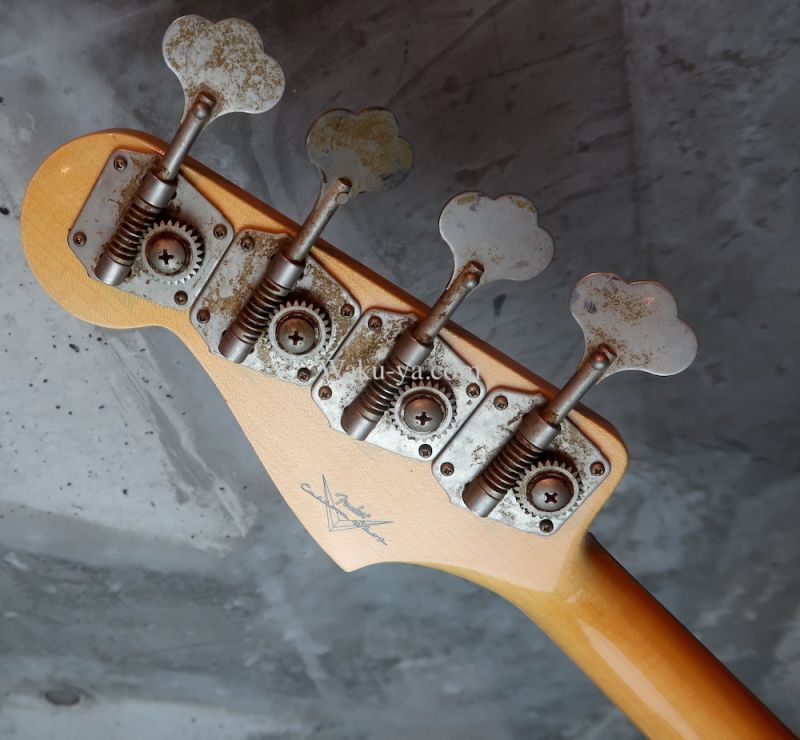 Fender Custom Shop '60s Jazz Bass Relic / Aztec Gold