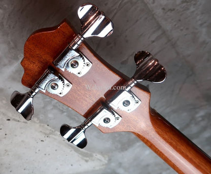 B.C. Rich USA 1984 Mockingbird Bass / All Mahogany Jacaranda / El Monte Long Horn