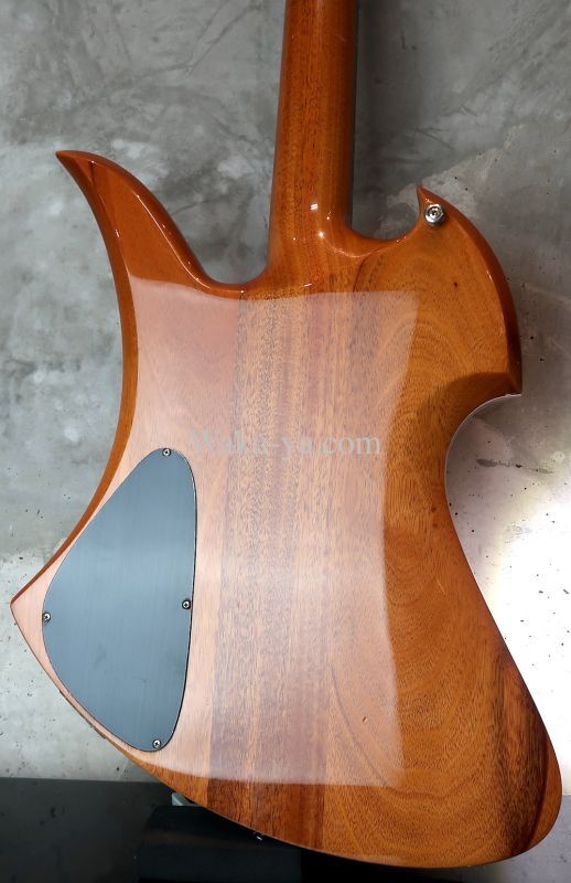 B.C. Rich USA 1984 Mockingbird Bass / All Mahogany Jacaranda / El Monte Long Horn