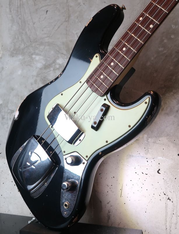 Fender Custom Shop 1960 Jazz Bass RW Relic / Black