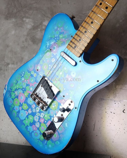 Fender Custom Shop LTD '68 Telecaster Relic Blue Flower