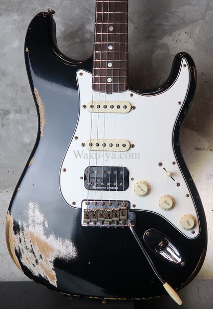 Fender Custom Shop 1969 Stratocaster Heavy Relic Black