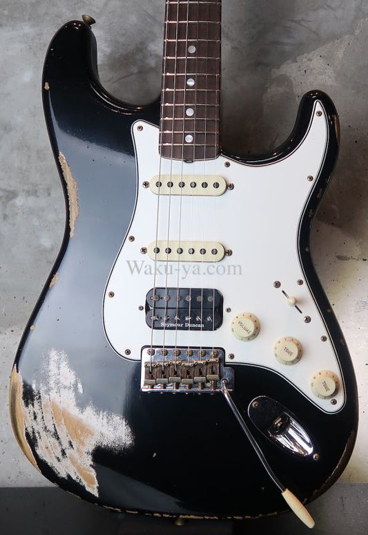Fender Custom Shop 1969 Stratocaster Heavy Relic Black