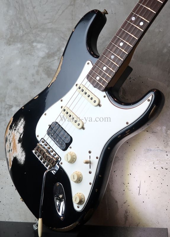 Fender Custom Shop 1969 Stratocaster Heavy Relic Black