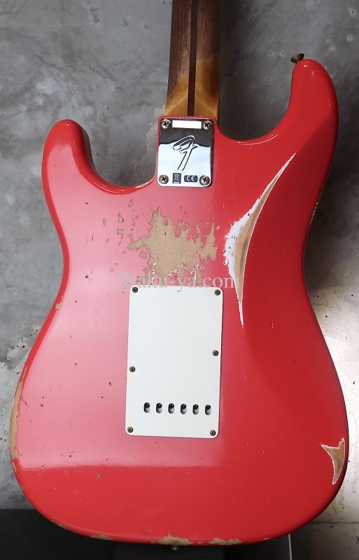 Fender Custom Shop '69 Stratocaster Heavy Relic SSH / Fiesta Red