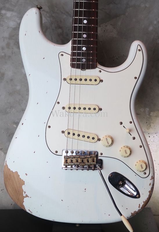 Fender Custom Shop 1969 Heavy Relic Stratocaster RW / Olympic White