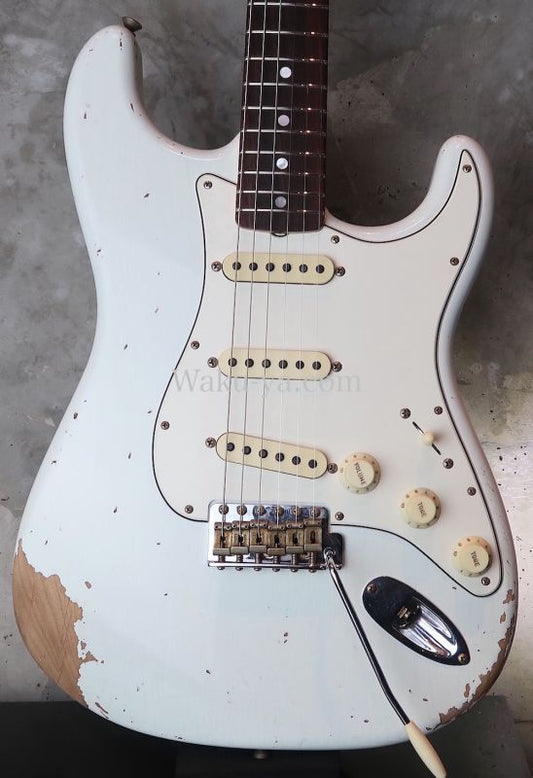 Fender Custom Shop 1969 Heavy Relic Stratocaster RW / Olympic White