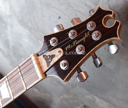 David Thomas McNaught Vintage Single Cut Light Tigers Eye Burst