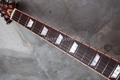 David Thomas McNaught Vintage Single Cut / Diamond Flame Antique Burst