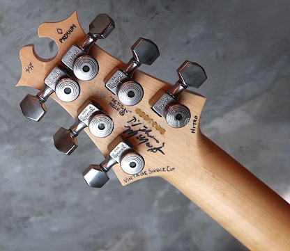 David Thomas McNaught Vintage Single Cut Light Tigers Eye Burst