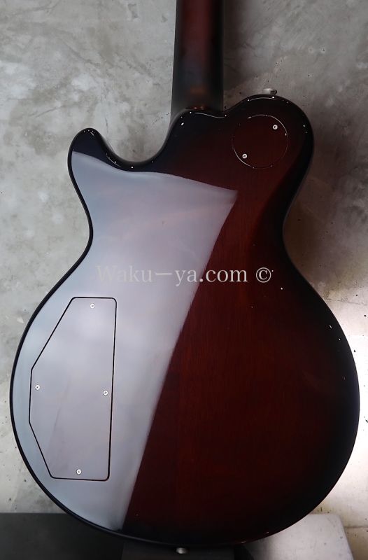 David Thomas McNaught Vintage Single Cut / Diamond Flame Antique Burst