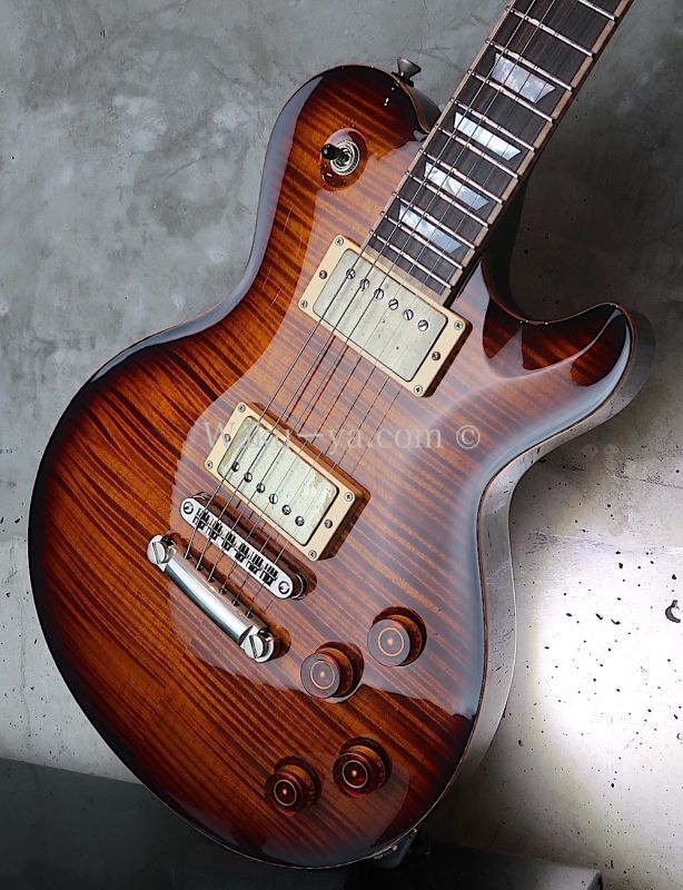 David Thomas McNaught Vintage Single Cut / Diamond Flame Antique Burst