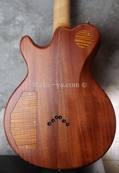 David Thomas McNaught Vintage Single Cut Light Tigers Eye Burst