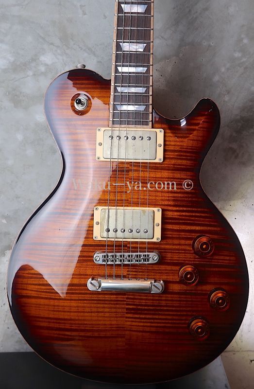 David Thomas McNaught Vintage Single Cut / Diamond Flame Antique Burst