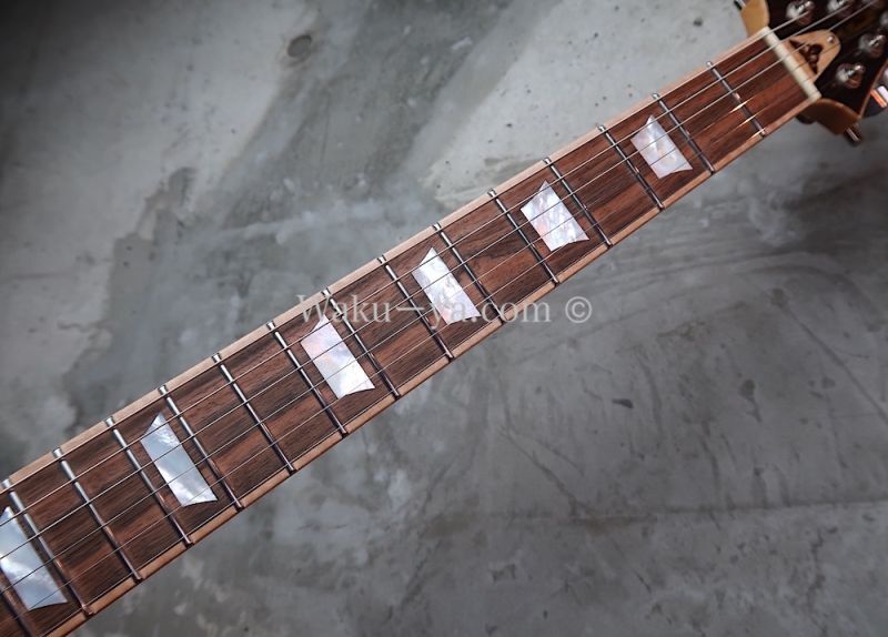 David Thomas McNaught Vintage Single Cut Light Tigers Eye Burst