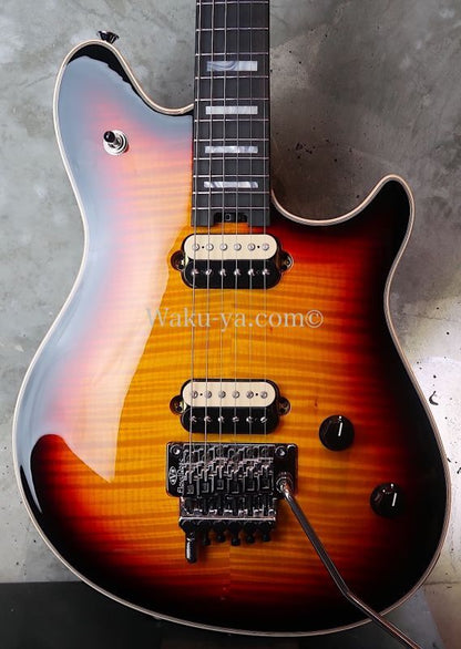 EVH Wolfgang Flamed Maple Top 3tone Sunburst