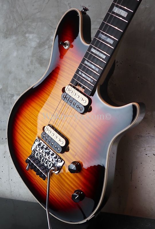 EVH Wolfgang Flamed Maple Top 3tone Sunburst