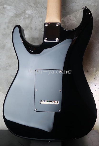 Suhr Standard Zebra PU / Half Matching HEAD /Lime Green Burst