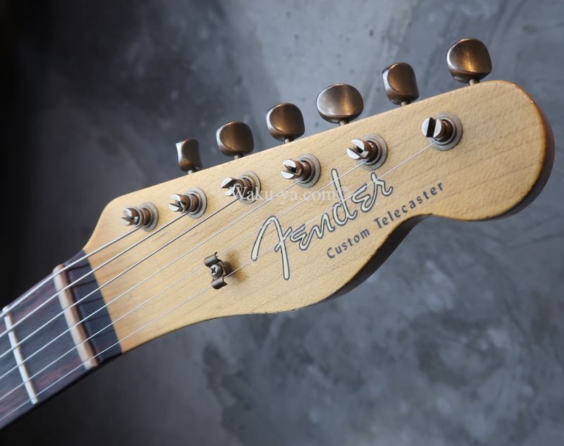 Fender Custom Shop '60 Telecaster Custom - Handwound Pick-Ups / Fiesta Red Over 3-Tone Sunburst / Heavy Relic