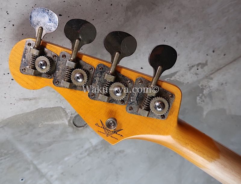 Fender Custom Shop Limited Edition Custom Jazz Bass Heavy Relic / Aged Black