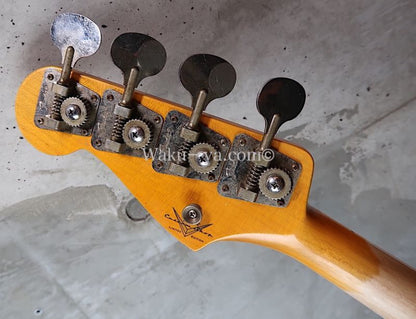 Fender Custom Shop Limited Edition Custom Jazz Bass Heavy Relic / Aged Black