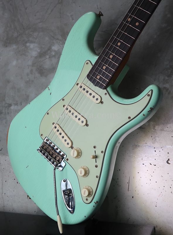 Fender Custom Shop '63 Stratocaster / Limited Edition Super Faded Aged / Surf Green