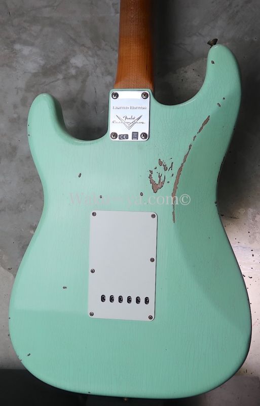 Fender Custom Shop '63 Stratocaster / Limited Edition Super Faded Aged / Surf Green
