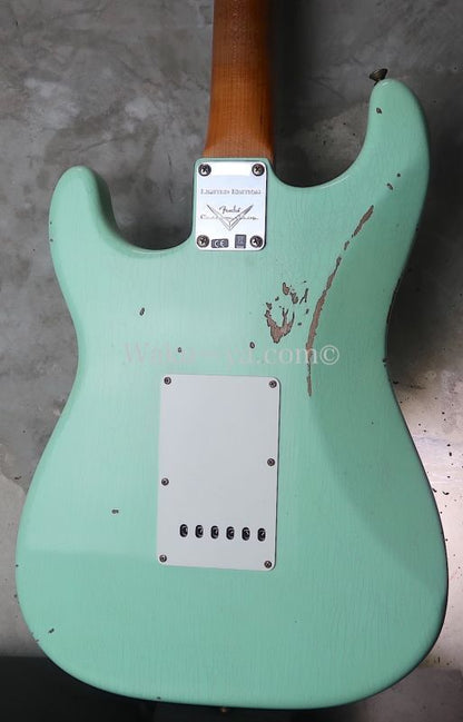 Fender Custom Shop '63 Stratocaster / Limited Edition Super Faded Aged / Surf Green