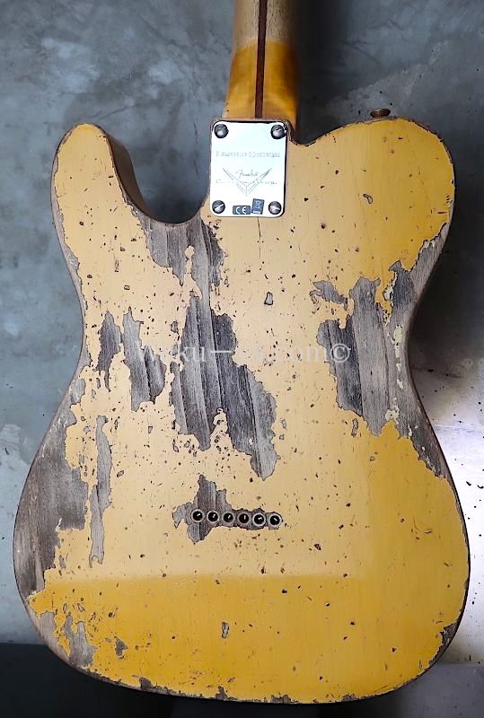 Fender Custom Shop Limited Edition '51 BlackGuard Nocaster / Aged Blonde / Super Heavy Relic