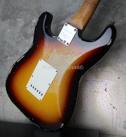 Fender Custom Shop '61 Stratocaster / Limited Edition Feded 3-Color Sunburst / Heavy Relic