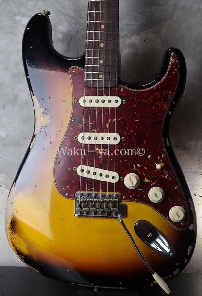 Fender Custom Shop '61 Stratocaster / Limited Edition Feded 3-Color Sunburst / Heavy Relic