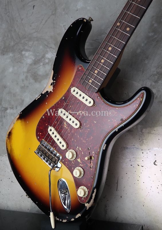 Fender Custom Shop '61 Stratocaster / Limited Edition Feded 3-Color Sunburst / Heavy Relic