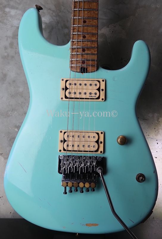 Charvel Custom Shop San Dimas Nitro FRT / Daphine Blue / Heavy Relic